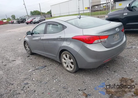 2012 Hyundai Elantra Gls/Limited from USA, damaged, VIN KMHDH4AE6CU282875